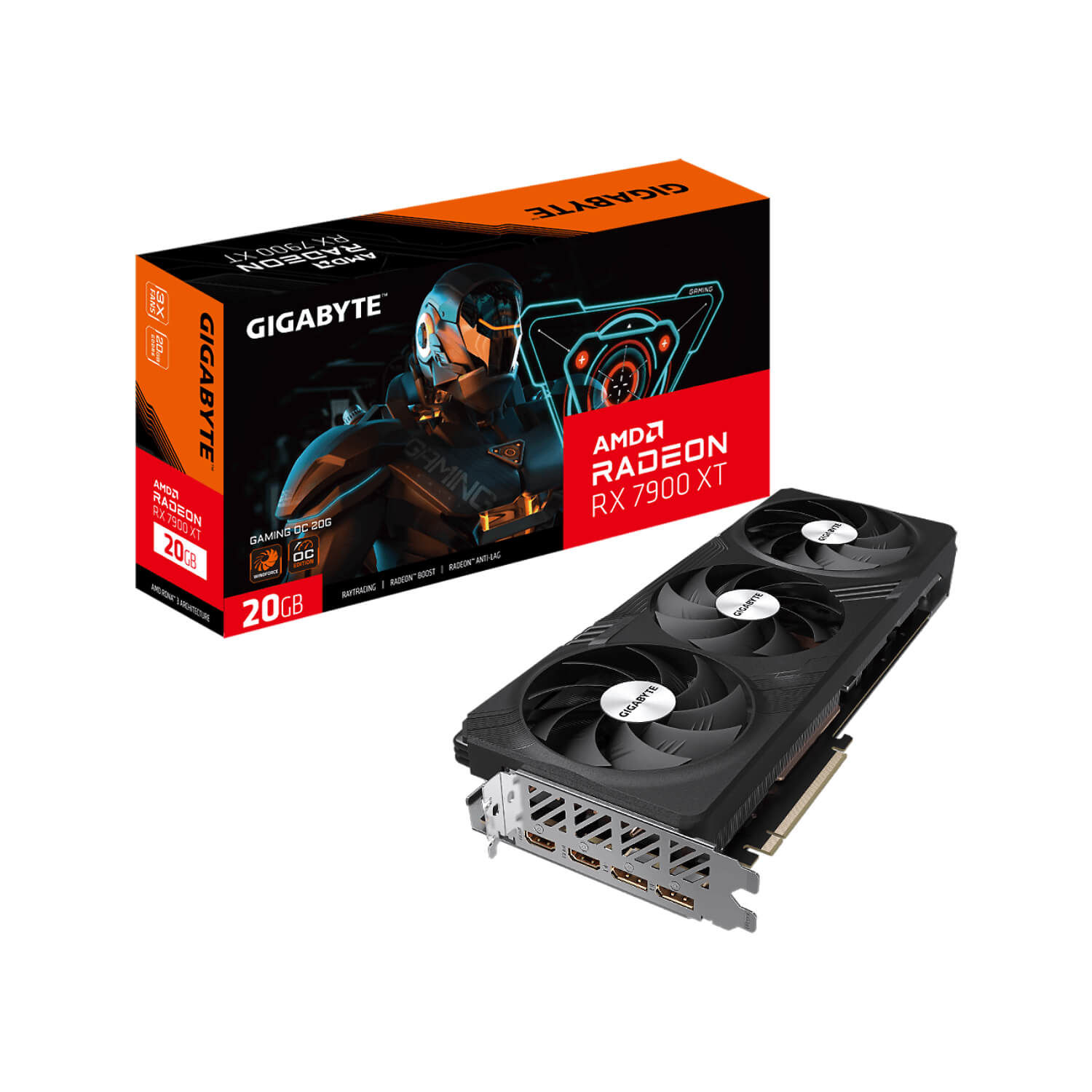 gigabyte rx 7900 xt gv-r79xtgaming oc-20gd