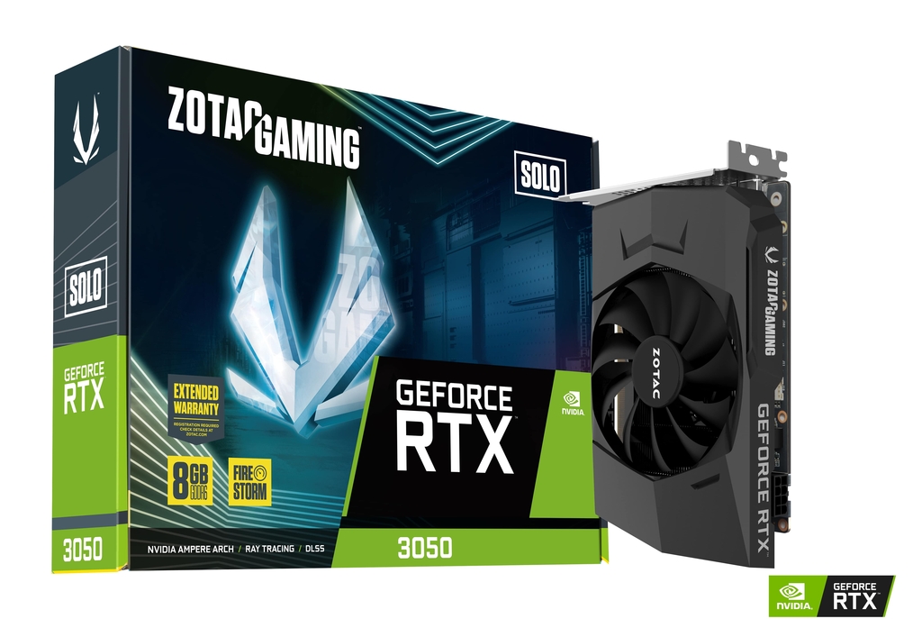 כרטיס מסך ZOTAC Gaming GeForce RTX 3050 Gaming Solo ZT-A30500G-10L