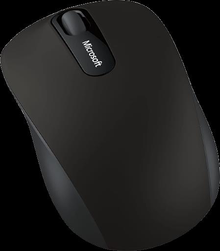 עכבר Bluetooth אלחוטי מיקרוסופט Microsoft Bluetooth Mobile 3600 Mouse - דגם PN7-00003 שחור
