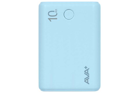 סוללת גיבוי ניידת AVA+ 10000mAh JP399 - צבע תכלת