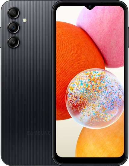 סמארטפון Samsung Galaxy A14 4GB+64GB E000000036 SM-A145F/DS צבע שחור - שנה אחריות יבואן רשמי 