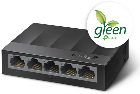 מתג שולחני TP-Link 5 Port 10/100/1000Mbps LS1005G