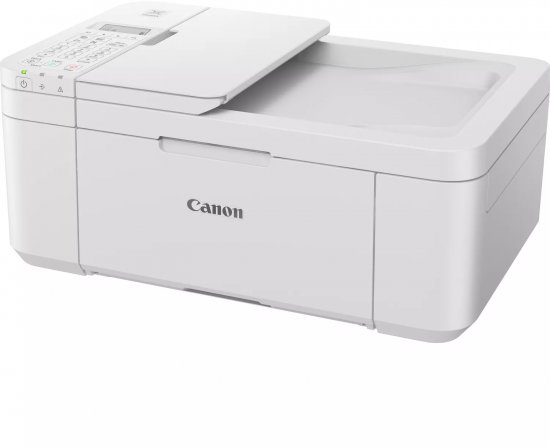 מדפסת משולבת אלחוטית Canon Pixma TR4651 - צבע לבן