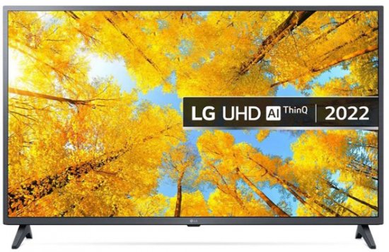 טלוויזיה חכמה LG 55'' UQ7500 4K UHD LED 55UQ75006LG