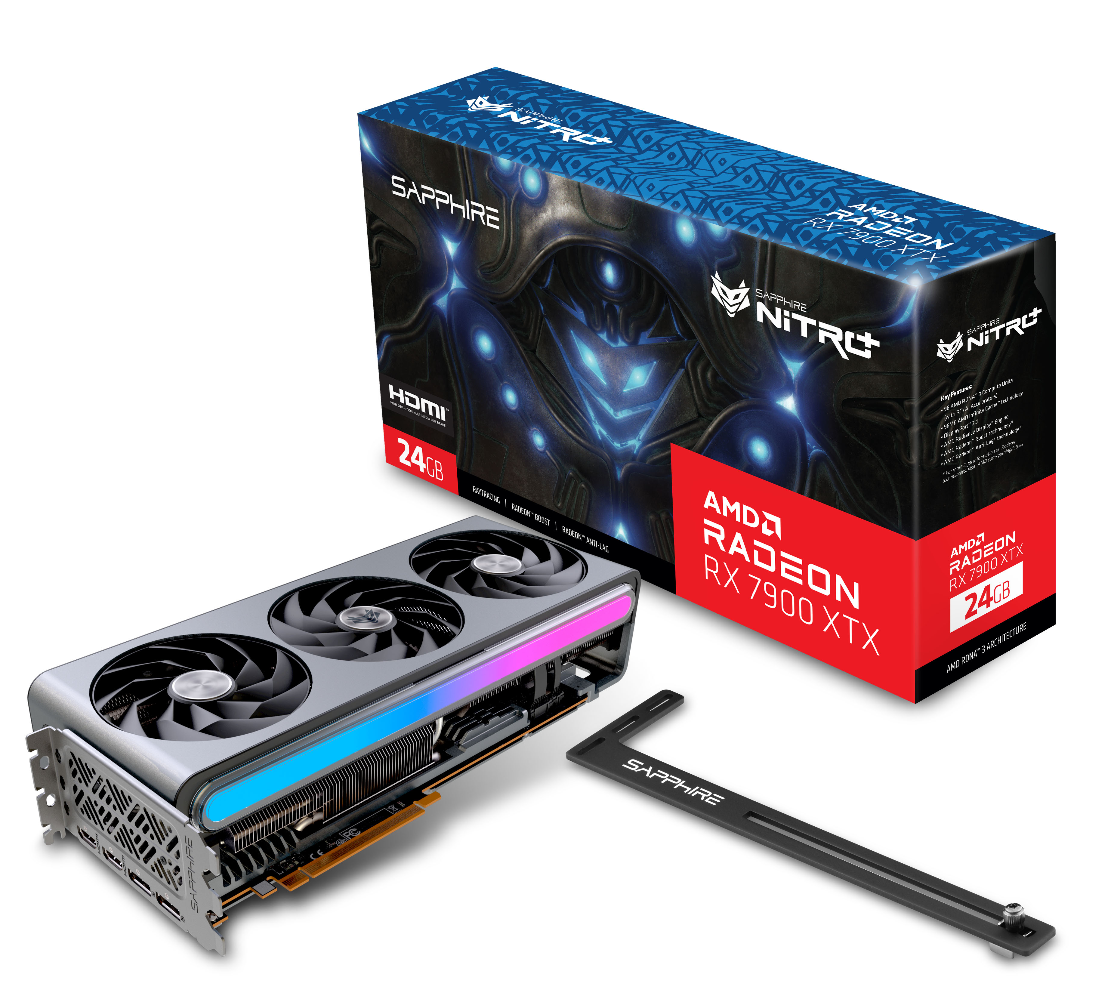 sapphire nitro+ rx 7900 xtx gaming oc vapor-x 24gb gddr6