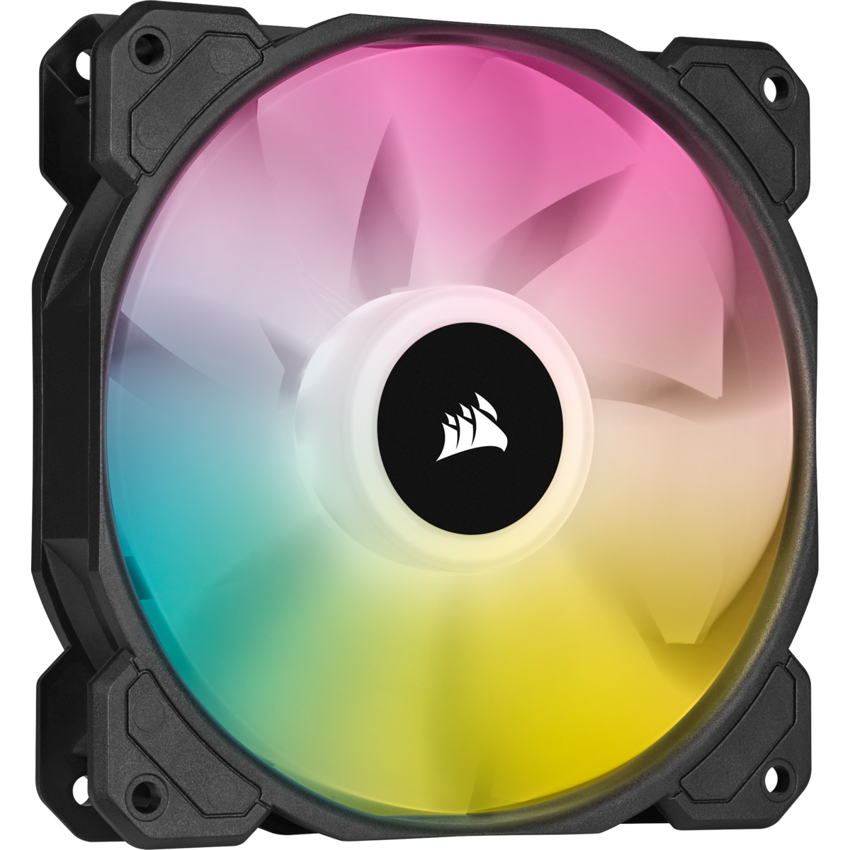 corsair icue sp120 rgb elite performance 120mm pwm black