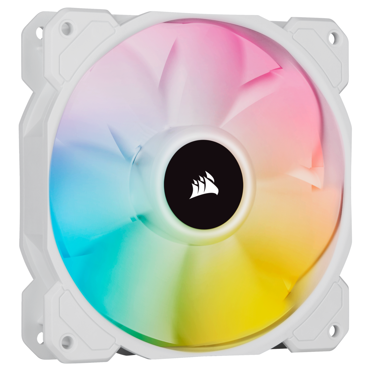 corsair icue sp120 rgb elite performance 120mm pwm white