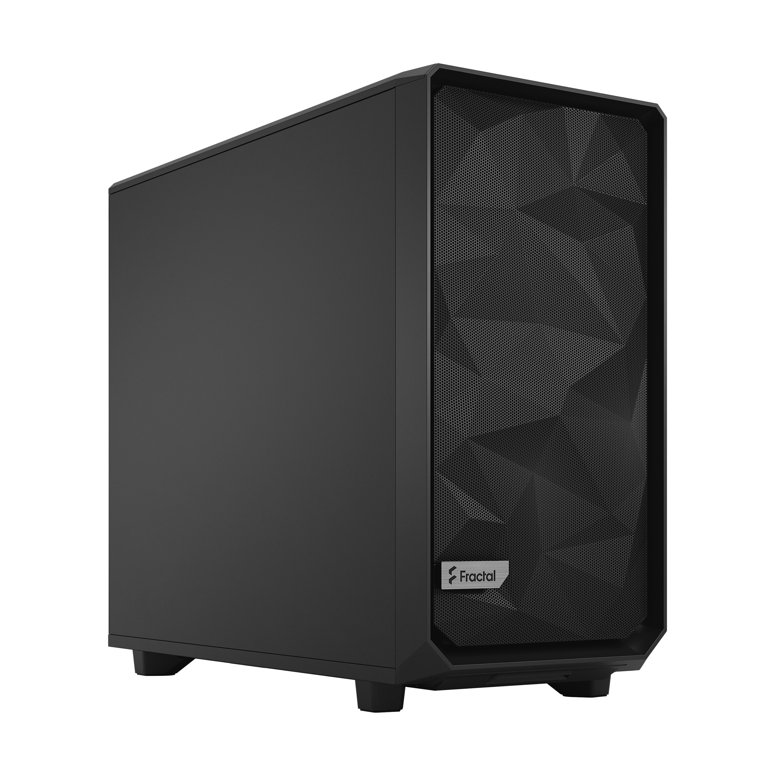 fractal design meshify 2 black solid