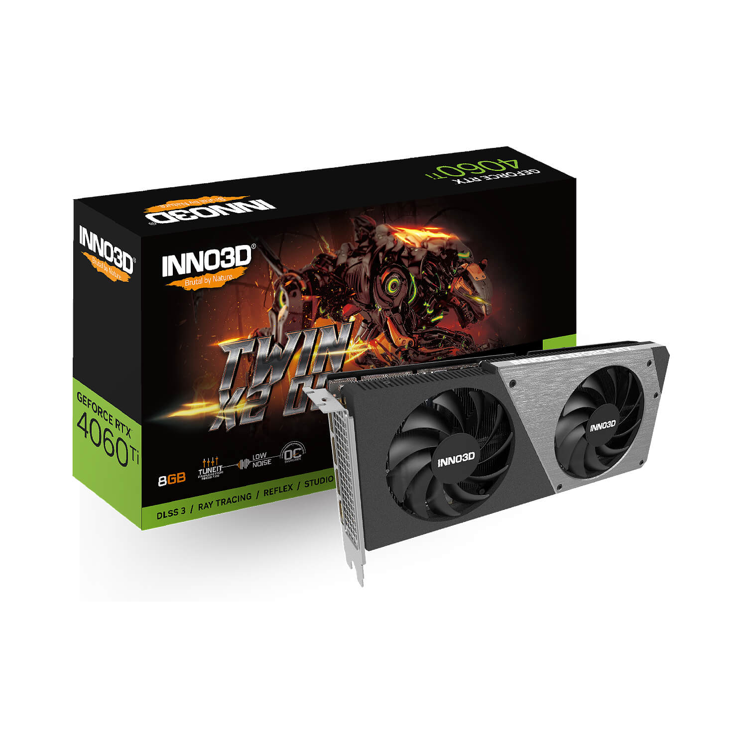 inno3d rtx 4060 ti (dlss 3) 8gb twin x2 oc