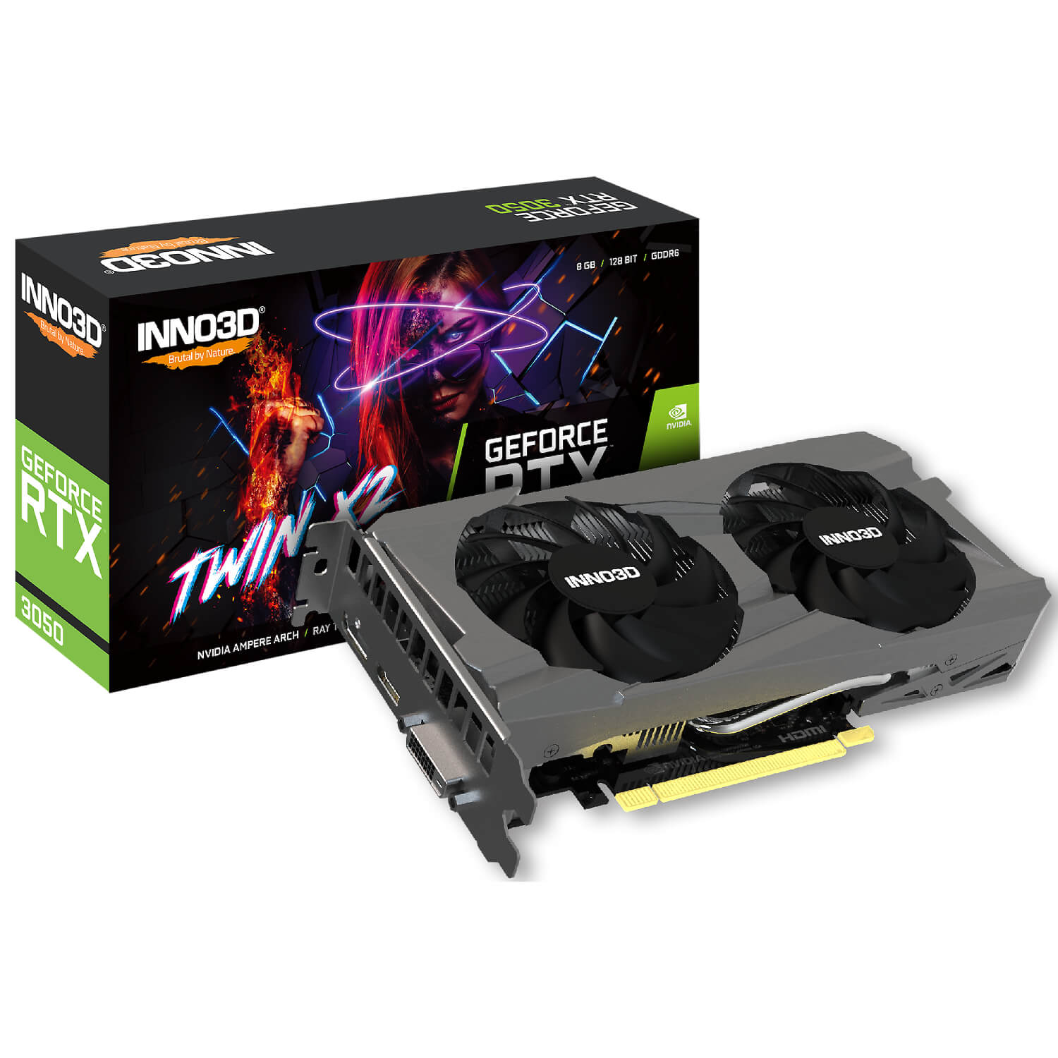 inno3d geforce rtx 3050 twin x2 8gb