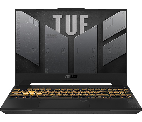 מחשב נייד Asus TUF Gaming F15 i7-12700H, 32GB RAM, 2TB SSD FX507ZU4-LP085W - צבע Jaeger Gray