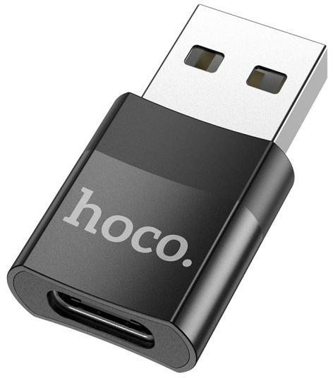 מתאם hoco Adapter UA17 USB Type-C to USA 2.0 Type-A 