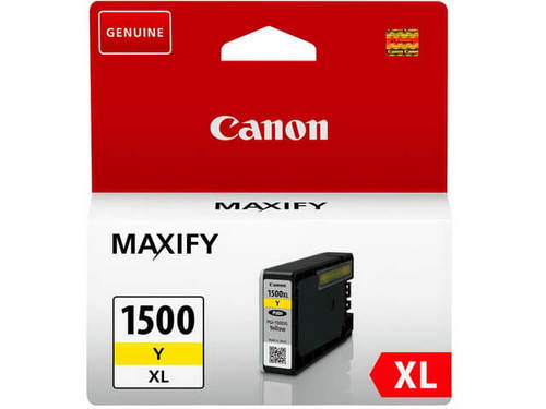 ראש דיו צהוב מקורי Canon PGI1500XL Y