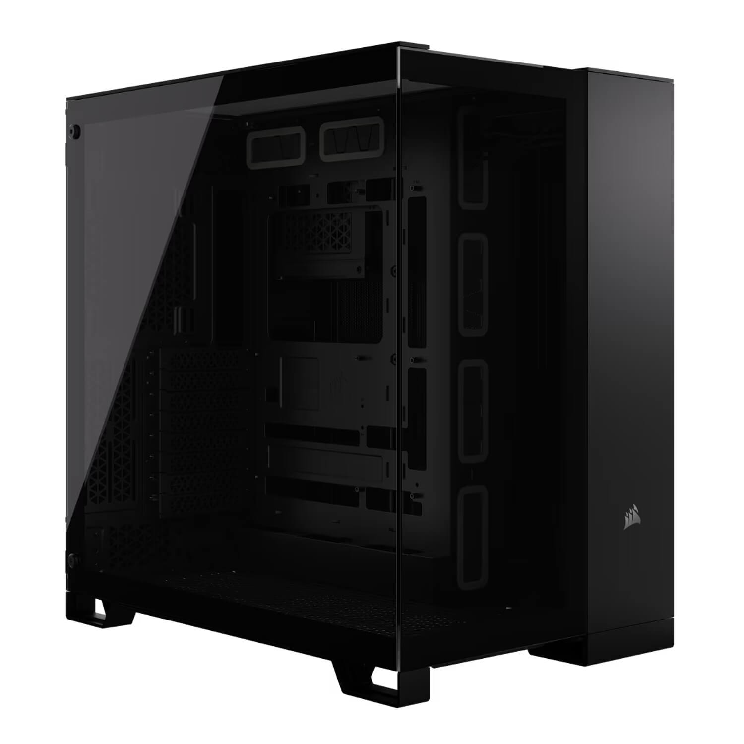 מארז מחשב corsair 6500x tempered glass mid-tower black