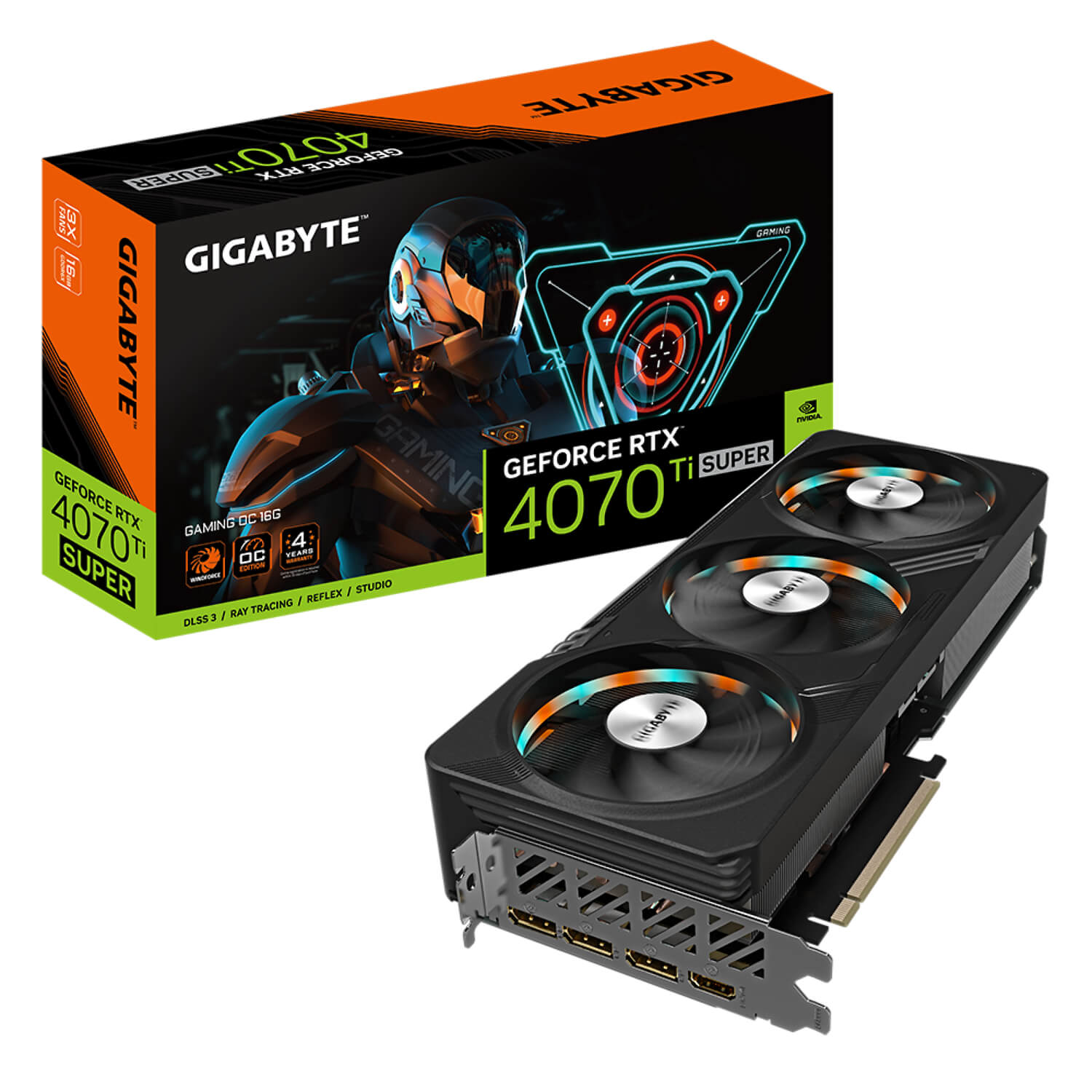gigabyte rtx 4070 ti super gv-n407tsgaming oc-16gd