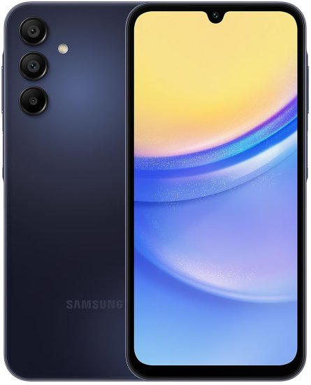 סמארטפון Samsung Galaxy A15/A155 4GB+128 E000000308 - צבע שחור - יבואן רשמי