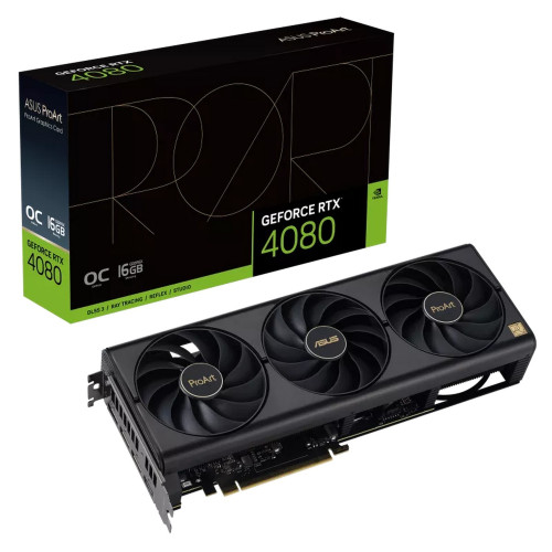 כרטיס מסך ASUS ProArt GeForce RTX 4080 OC 16GB GDDR6X 90YV0IX1-M0NA00