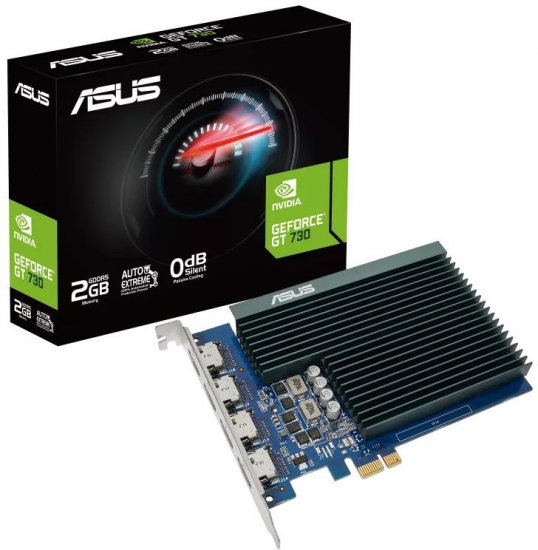 כרטיס מסך Asus GT730 2G GDDR5 GT730-4H-SL-2GD5 90YV0H20-M0NA00