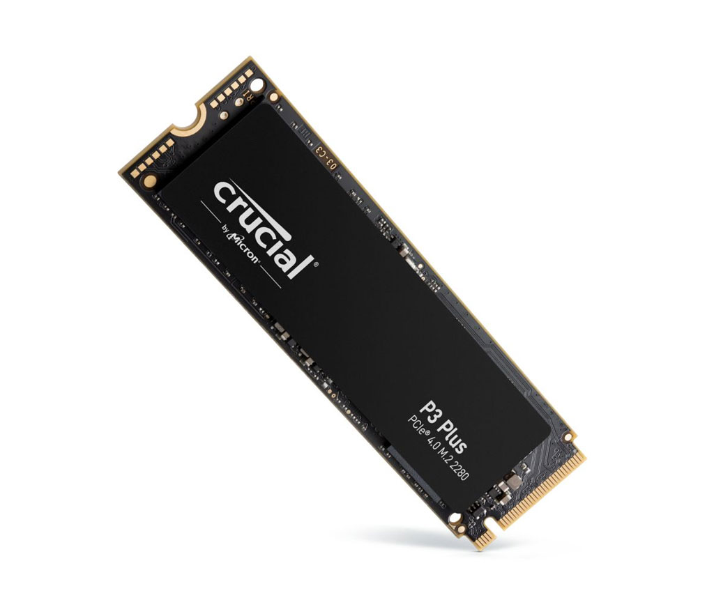 כונן קשיח Crucial SSD P3 Plus 4TB 3D NANO NVME PCIe Gen 4 CT4000P3PSSD8