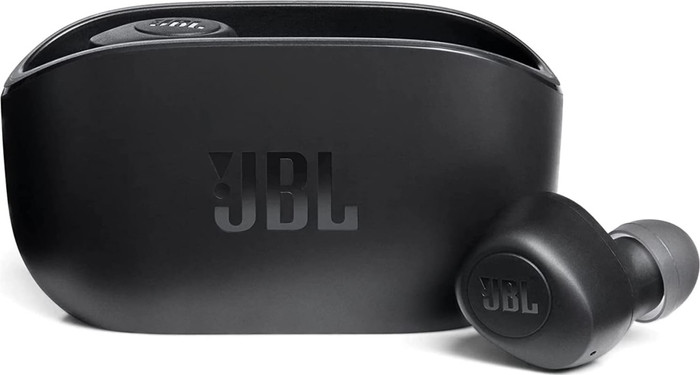 אוזניות אלחוטיות שחור JBL VIBE 100 TWS - יבואן רשמי