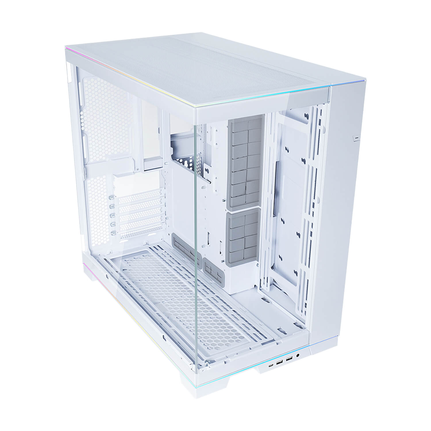מארז מחשב lian-li o11 dynamic evo rgb white