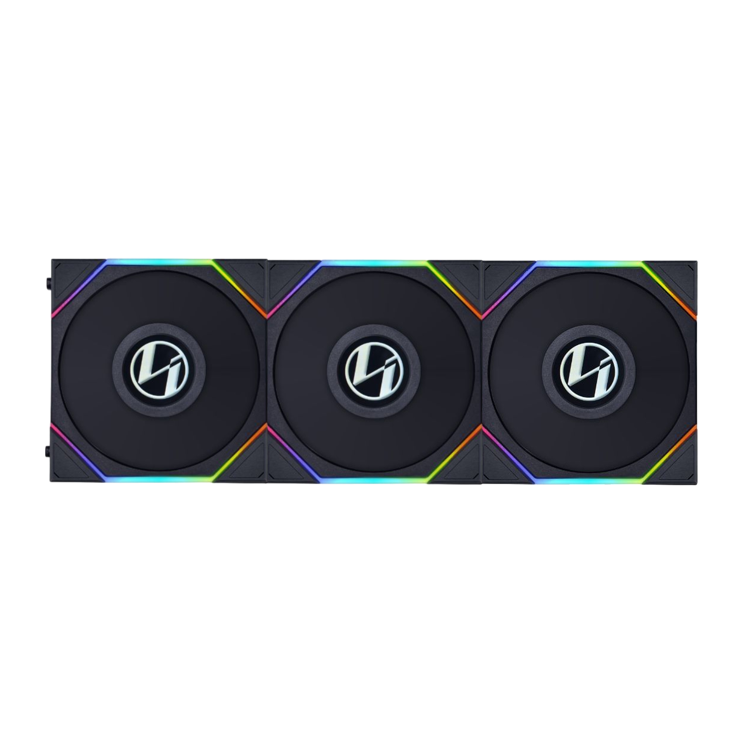 lian-li cooler 120mm tl120 lcd uni black 3-fan