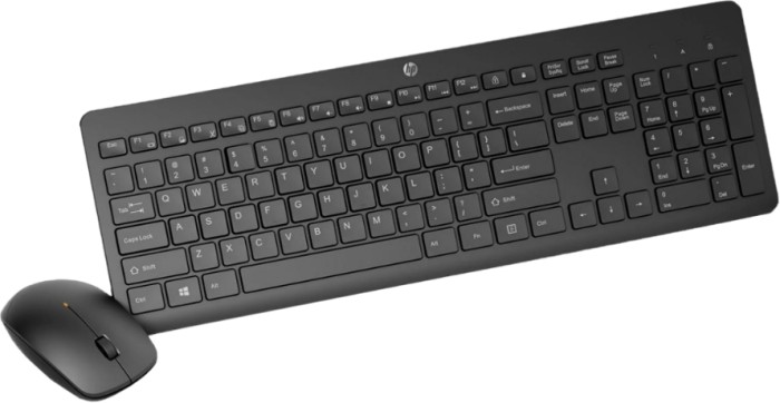 סט מקלדת + עכבר HP 235 Wireless Mouse and Keyboard Combo 1Y4D0AA - שחור