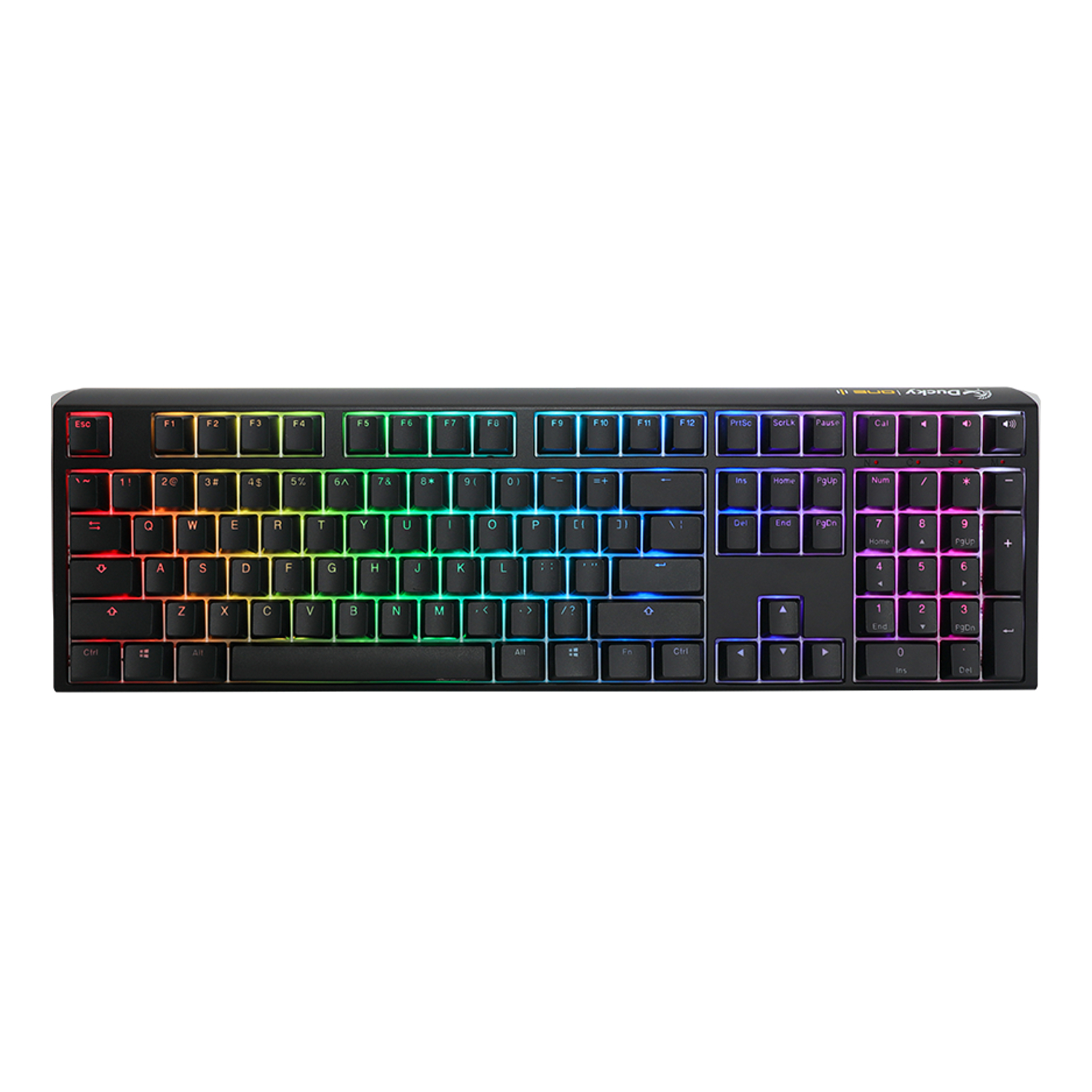 מקלדת מכנית ducky one 3 rgb cherry brown switch
