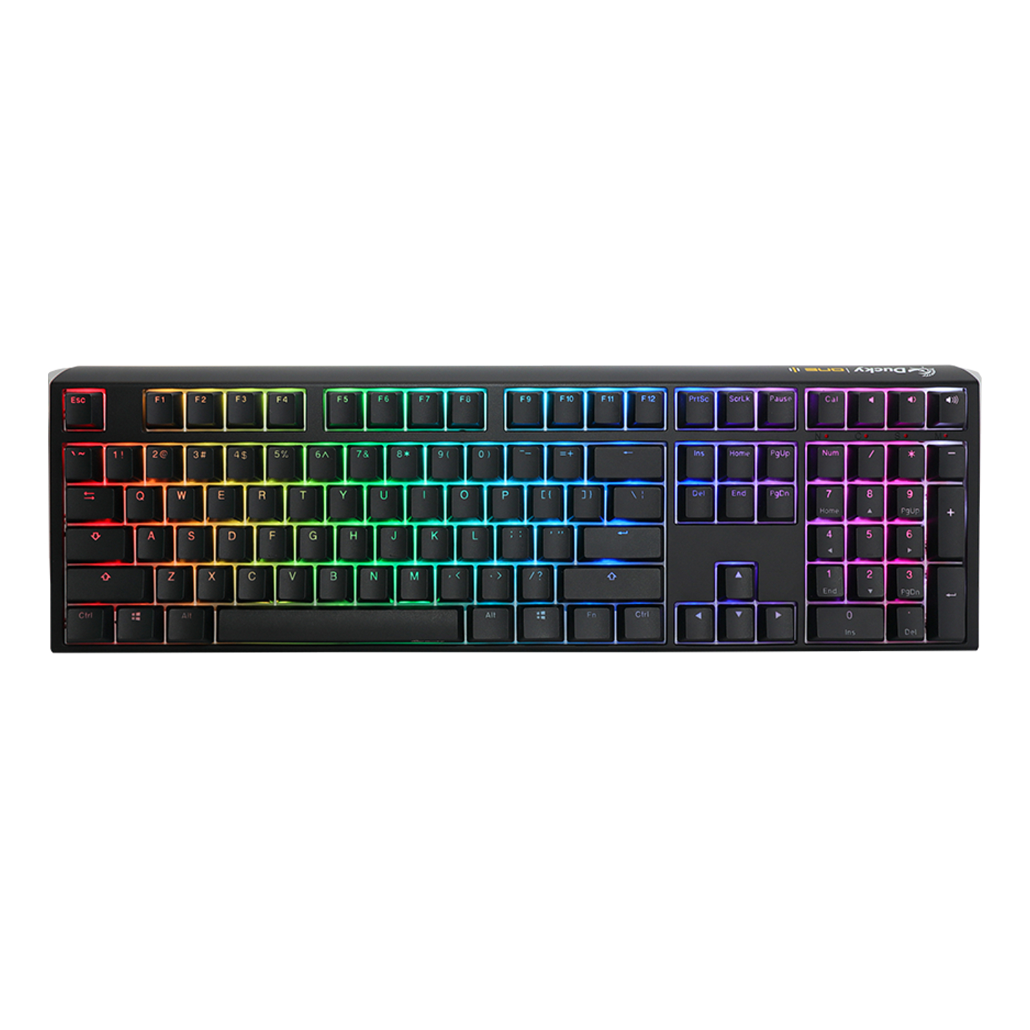 מקלדת מכנית ducky one 3 rgb (cherry brown switch)