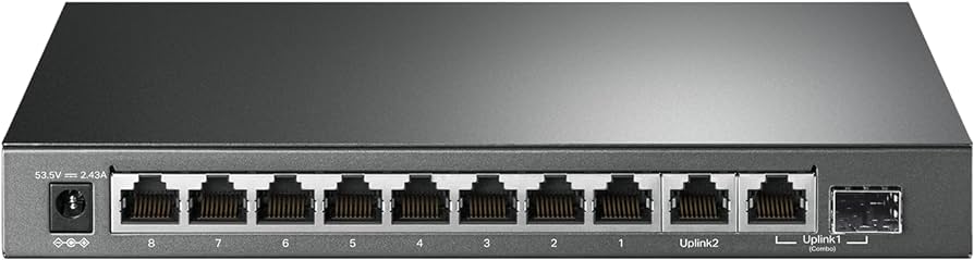 מתג TP-Link TL-SG1210MP 10 Ports POE