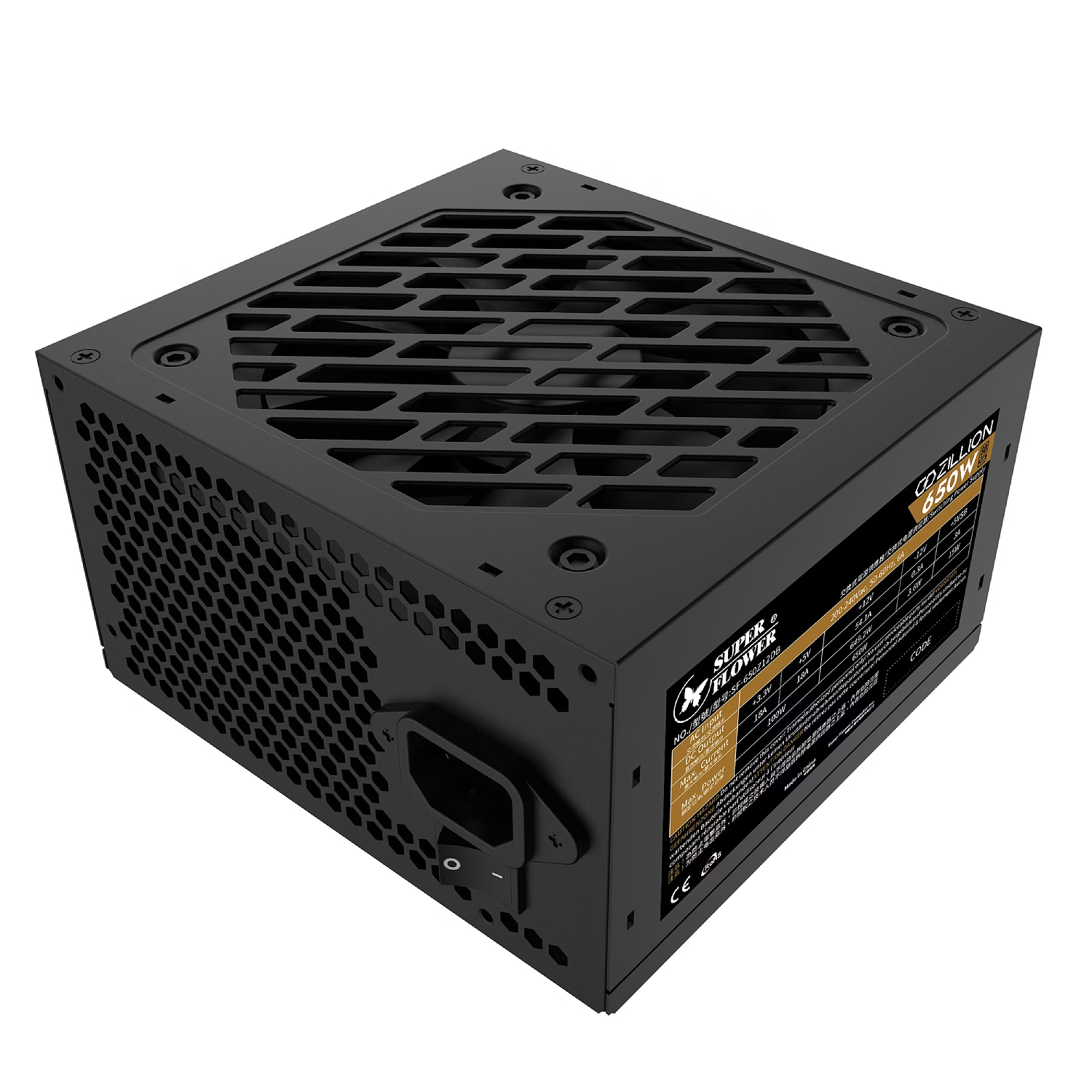 super flower zillion 650w bronze