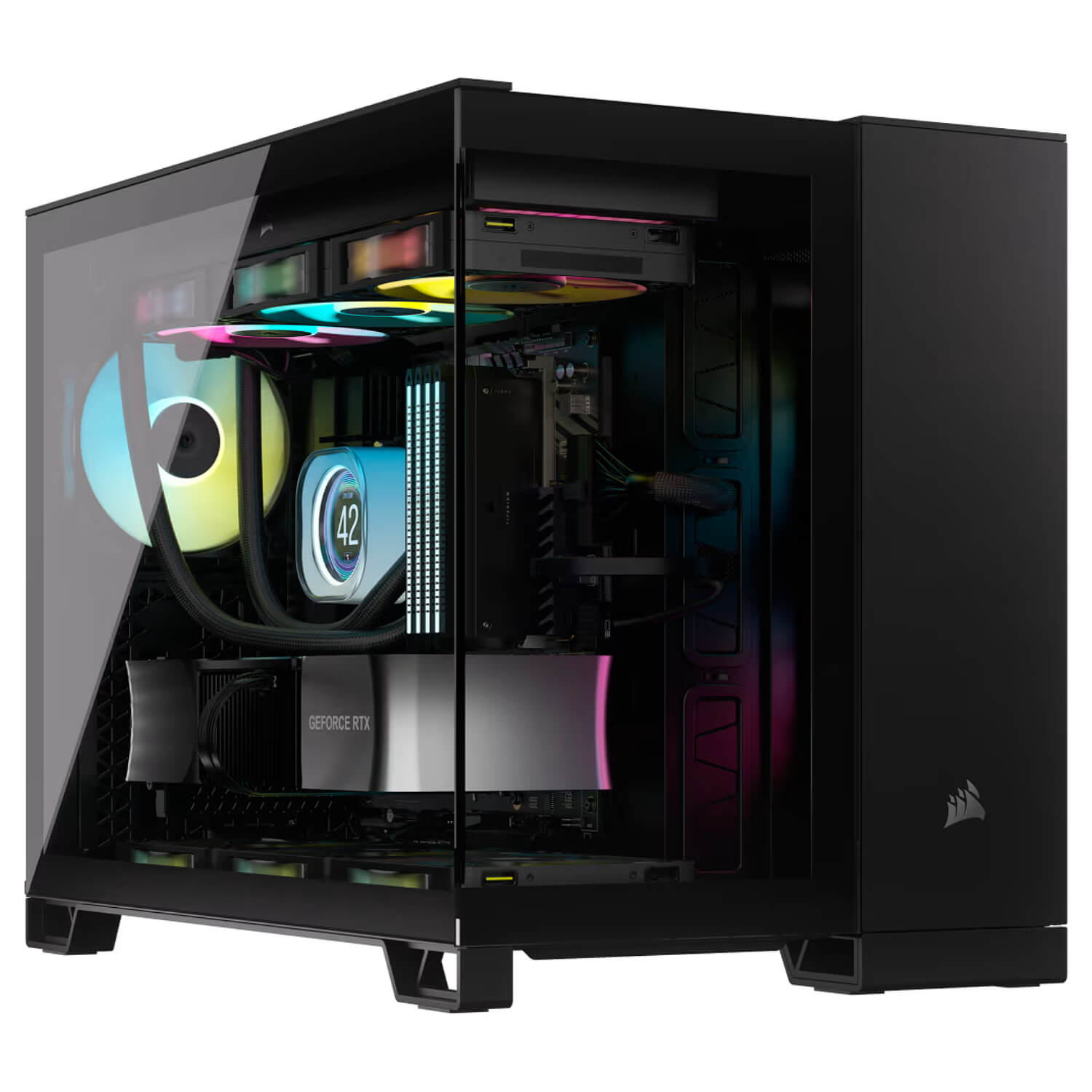 מארז מחשב corsair 2500x rgb