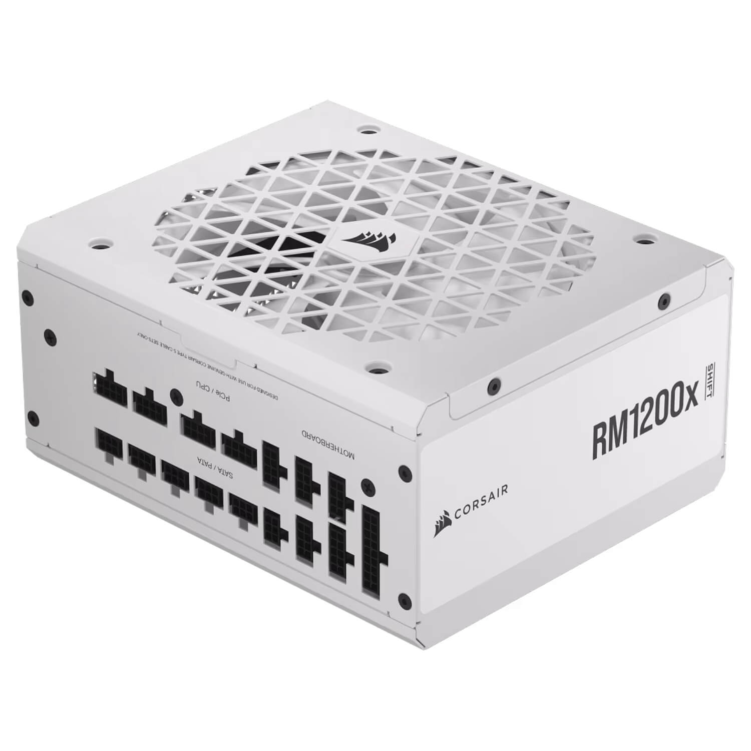 ספק כוח corsair psu 1200w rm1200x shift 80+ gold fullymodular white