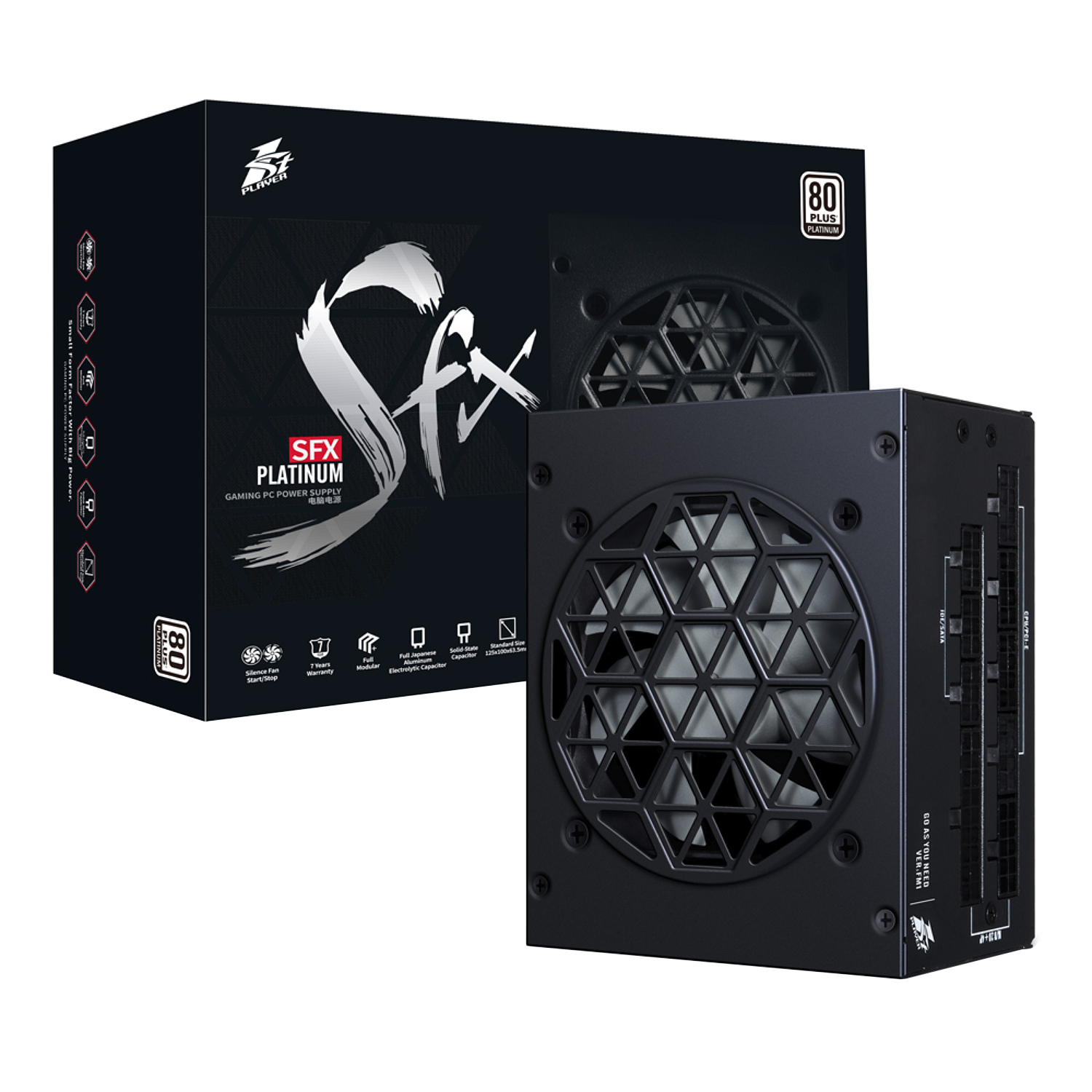 ספק כוח 1stplayer sfx 750w 80+ platinum