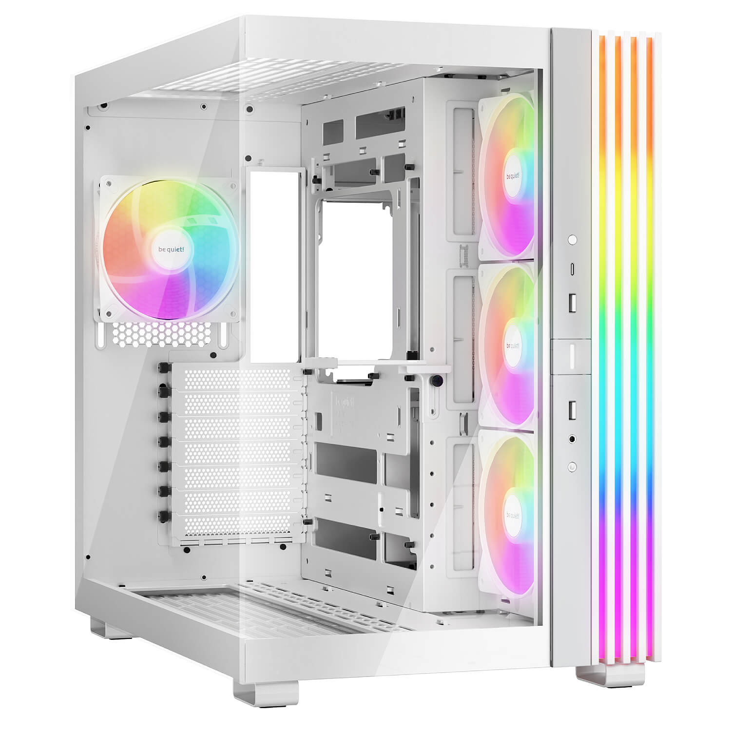 מארז מחשב be quiet! light base 600 lx white