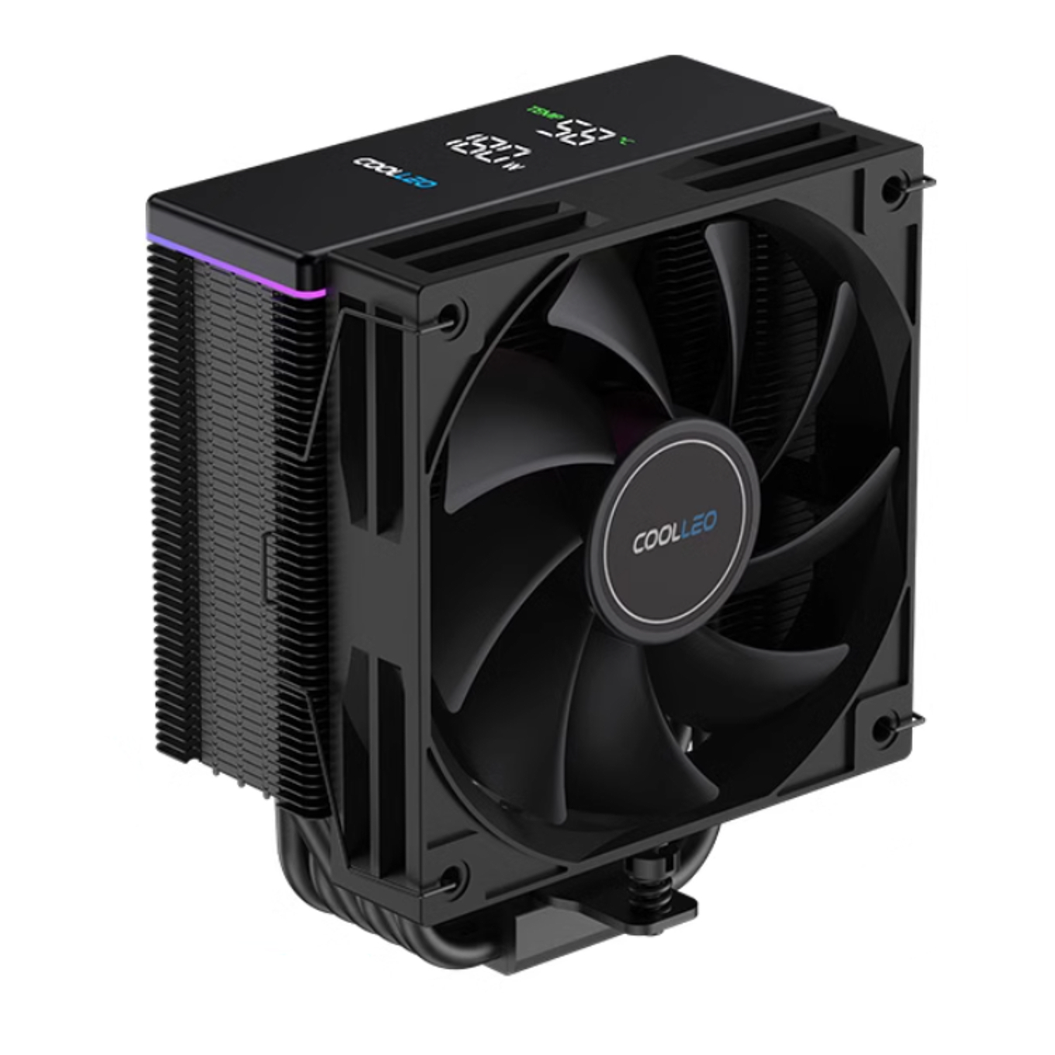 coolleo b60 dig bk (v2) black cpu cooler