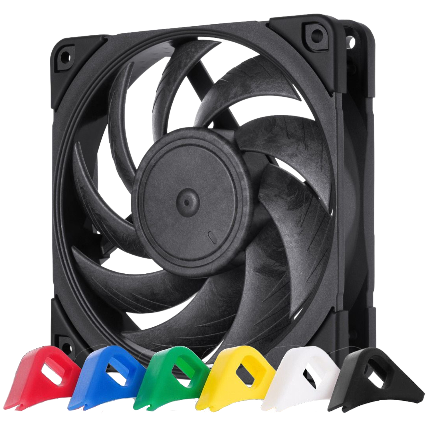 noctua nf-a12x25 pwm chromax black swap 120mm fan