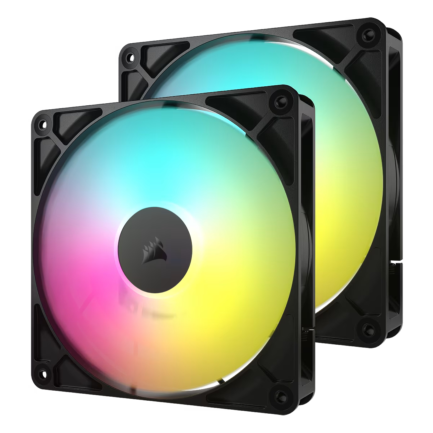 corsair rs140 argb 140mm pwm fans - dual pack