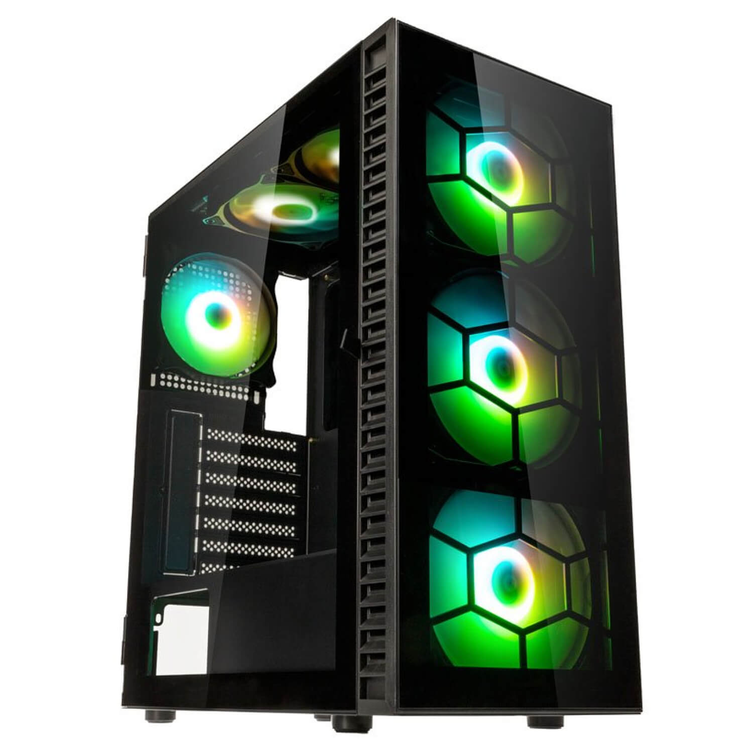 מארז מחשב kolink observatory hf plus glass argb