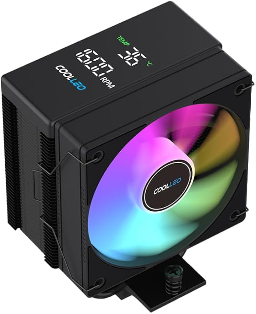 קירור למעבד Coolleo B40S DIG ARGB CL-B40S-DIG-BK