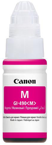 בקבוק דיו מג'נטה מקורי Canon GI-490M
