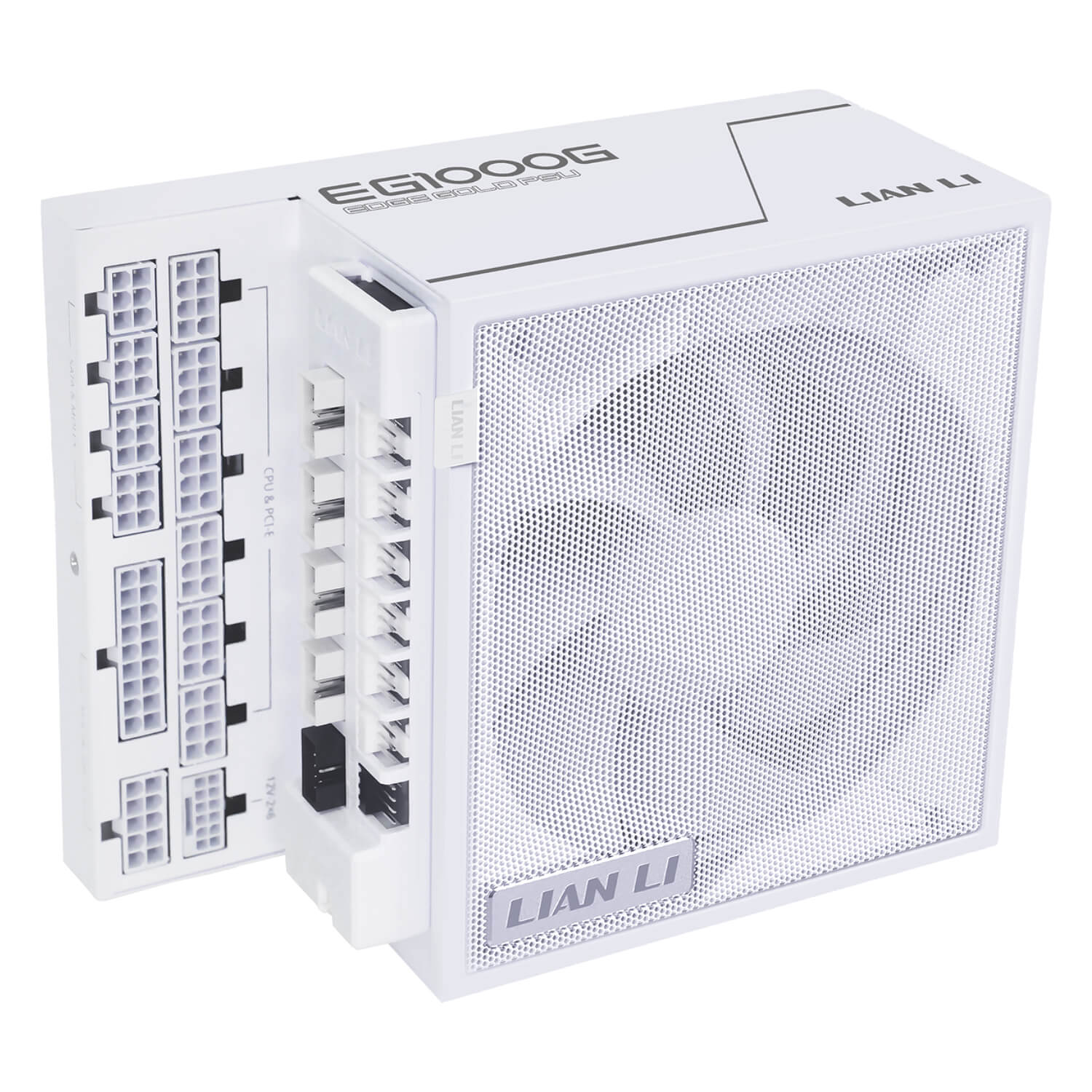 ספק כוח lian-li edge 1000w gold white
