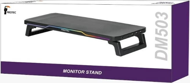 סטנד למסך Protec DM503 עם תאורת RGB
