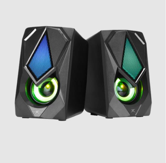 רמקולים עם תאורה Protec - RGB DM502