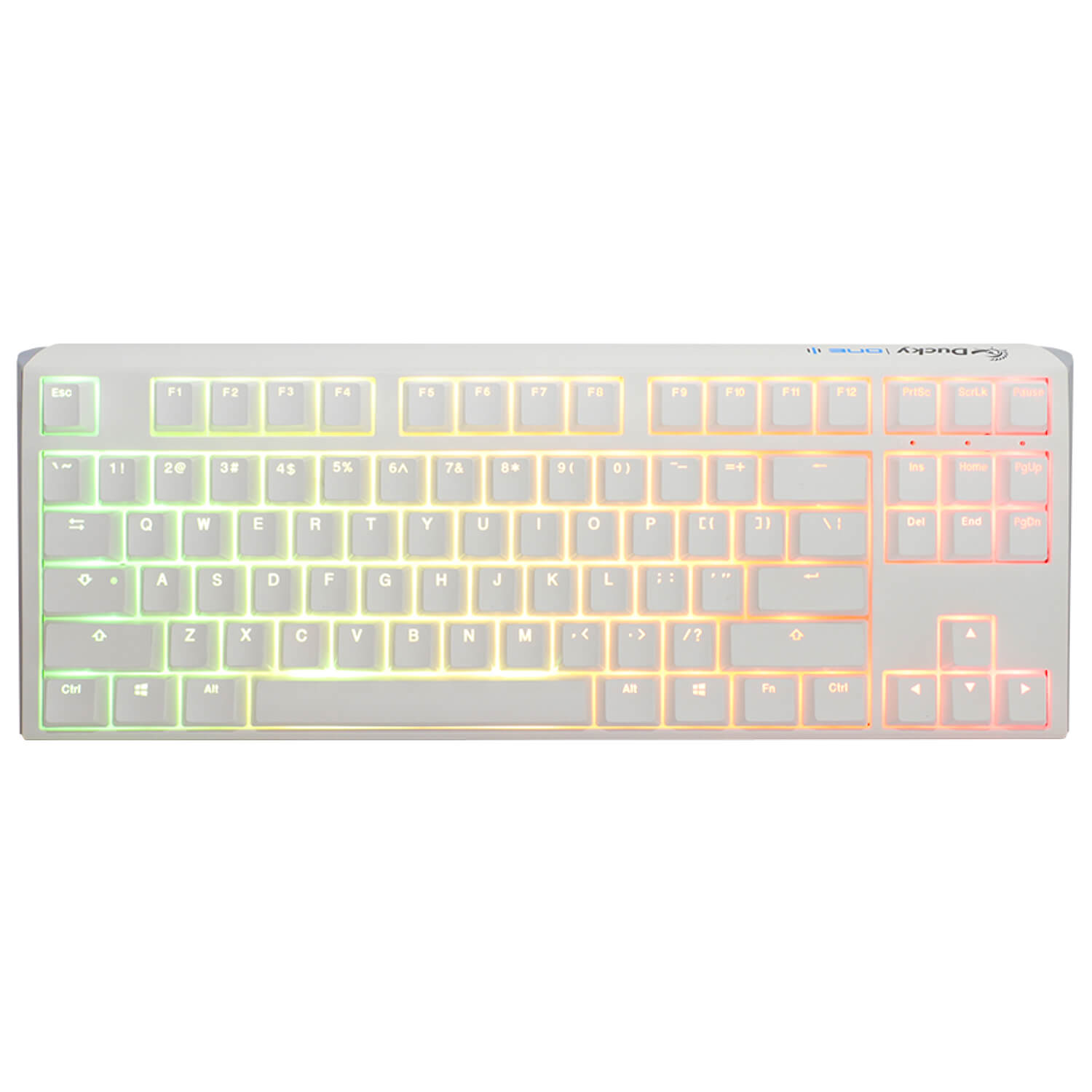 מקלדת מכנית ducky one 3 rgb tkl cherry red switch