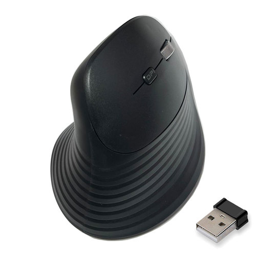 עכבר ארגונומי אלחוטי ViewSonic ERGO MW614 - צבע שחור