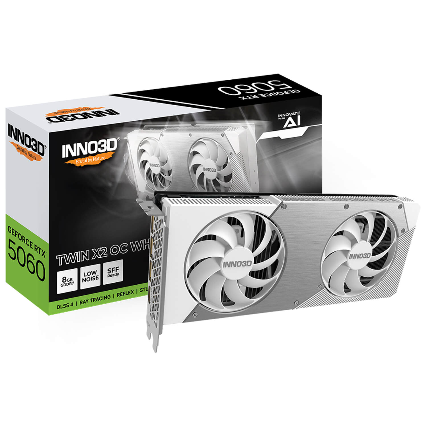 inno3d geforce rtx 5060 twin x2 oc white 8gb