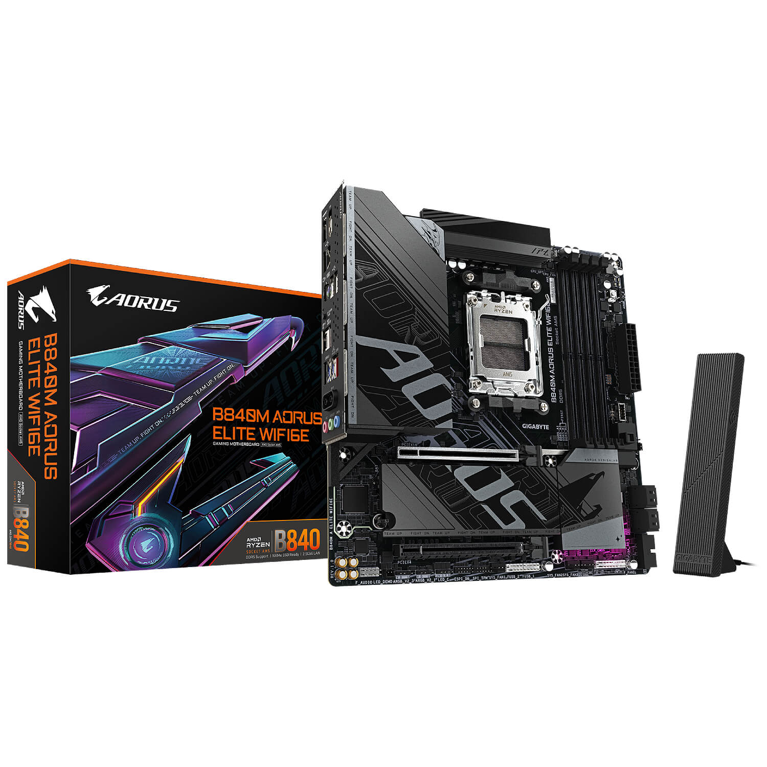 gigabyte b840m aorus elite wifi6e