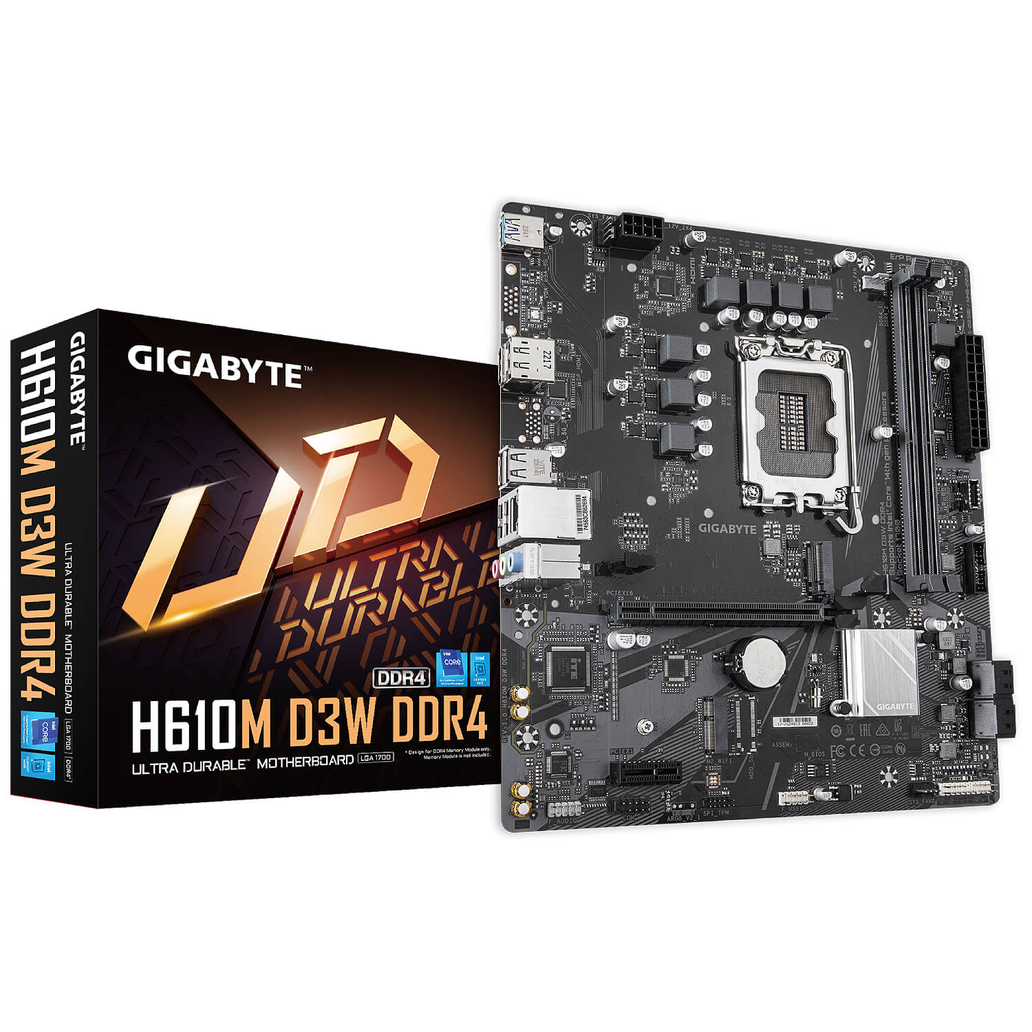 gigabyte h610m d3w ddr4