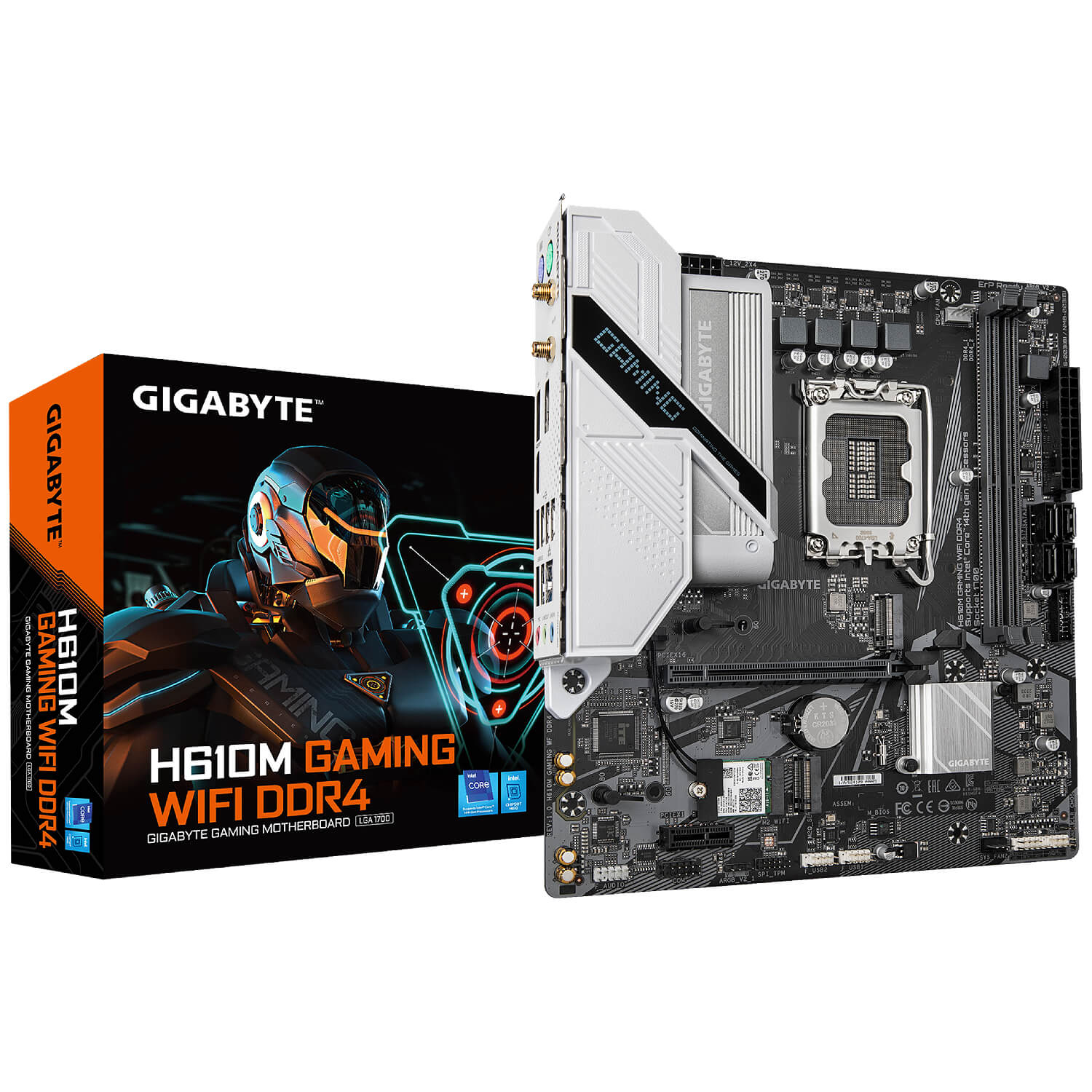 gigabyte h610m gaming wifi ddr4